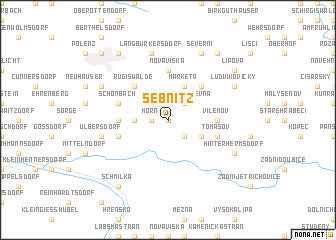map of Sebnitz