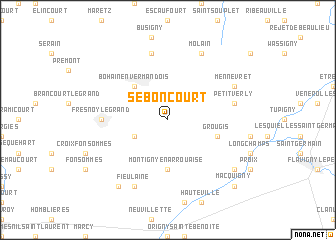 map of Seboncourt