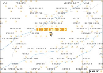 map of Sebore Tinkobo