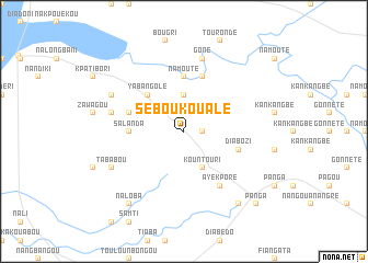 map of Séboukoualé