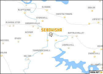 map of Sebowisha