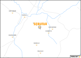 map of Sebunda