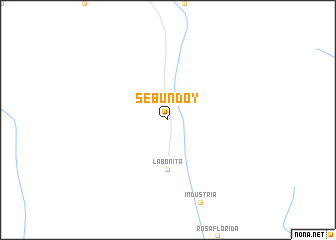 map of Sebundoy
