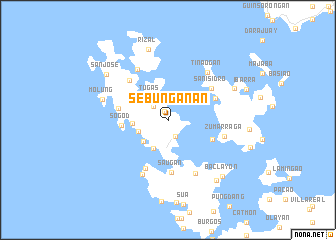 map of Sebunganan