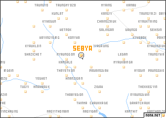 map of Sèbya