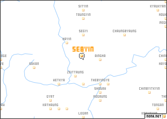 map of Sèbyin