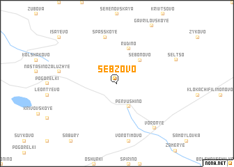 map of Sebzovo