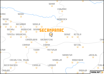 map of Secampanac