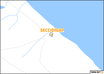 map of Sección Gap