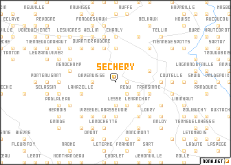 map of Sechery