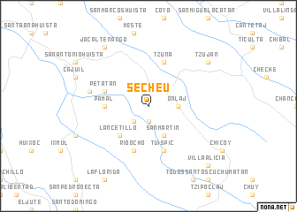 map of Secheu