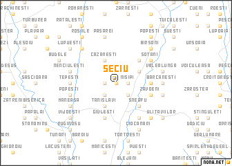 map of Seciu