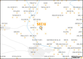 map of Seciu