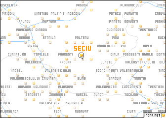 map of Seciu