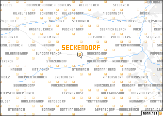 map of Seckendorf