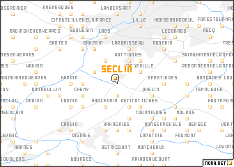 map of Seclin