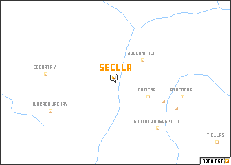 map of Seclla