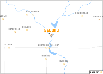 map of Secord