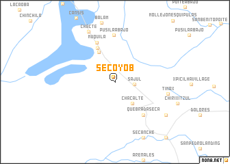 map of Secoyob