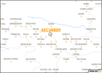 map of Secuabón