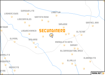map of Secundinero