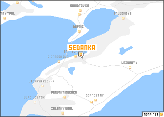 map of Sedanka