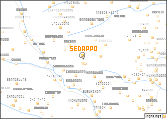 map of Sedapp\