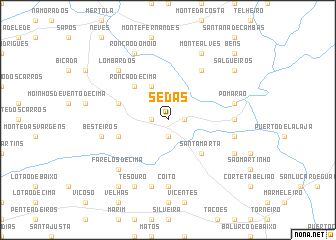 map of Sedas