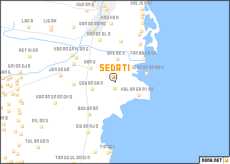 map of Sedati