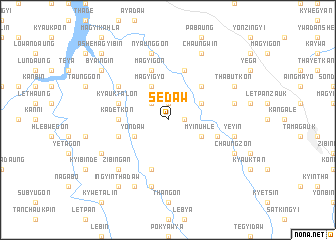 map of Sedaw