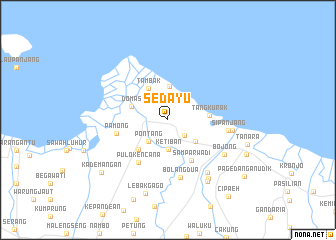 map of Sedayu