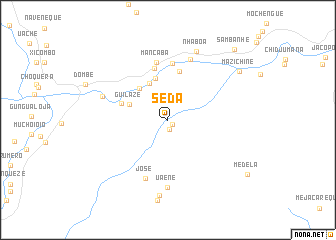 map of Seda