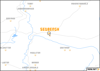 map of Sedbergh
