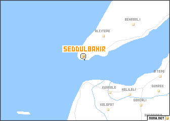 map of Seddülbahir