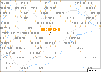 map of Sedefche