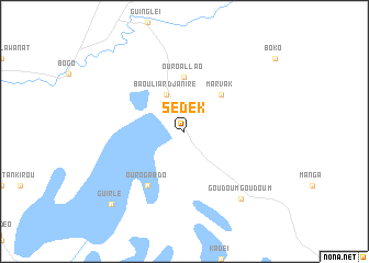 map of Sedek