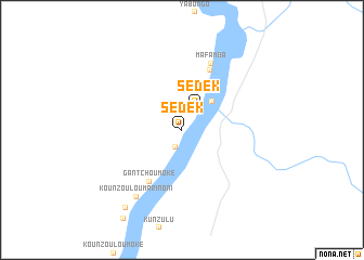 map of Sédèk