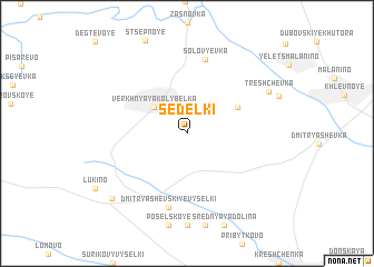 map of Sedëlki