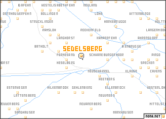 map of Sedelsberg