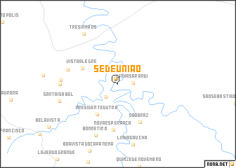 map of Sede União