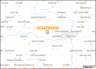 map of Sedgebrook