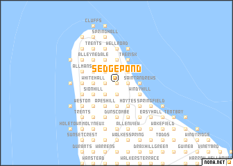 map of Sedge Pond