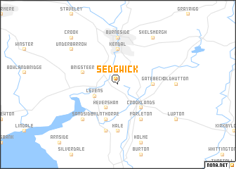 map of Sedgwick