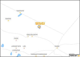 map of Sédigi