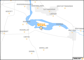 map of Sedil