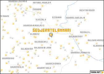 map of Sedjerat el Ammari