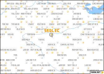 map of Sedlec