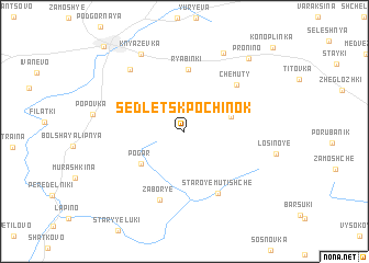 map of Sedletsk-Pochinok