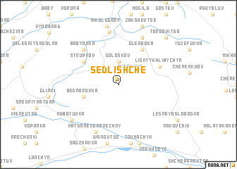 map of Sedlishche