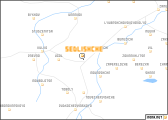 map of Sedlishche